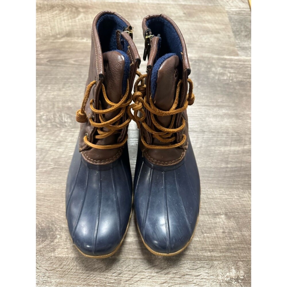 Sperry Saltwater Boots Size 4